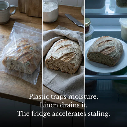 Premium 100% Cotton-Beeswax Bread Bags